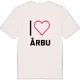 Jag älskar Årbu t-shirt stort tryck