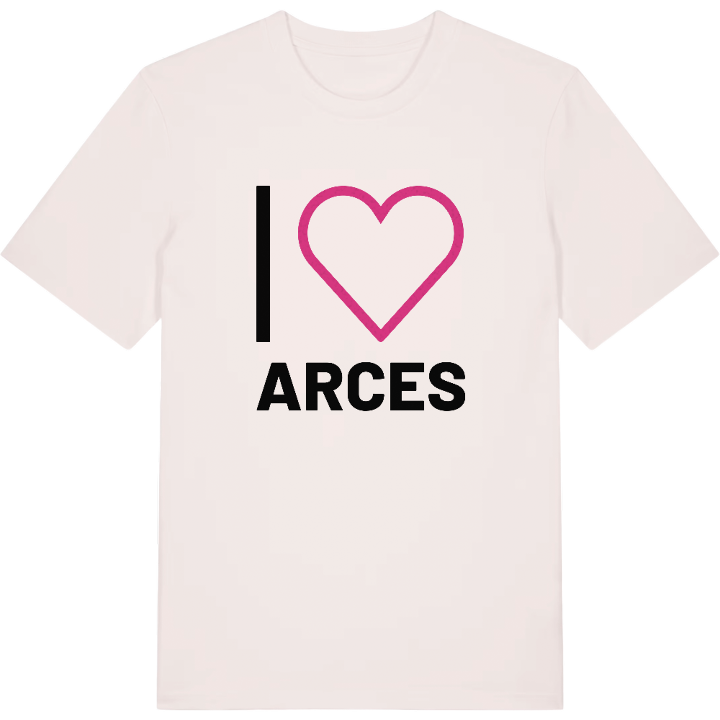 Jag älskar Arces t-shirt stort tryck – t-shirt från PinShirt
