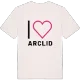 Jag älskar Arclid t-shirt stort tryck