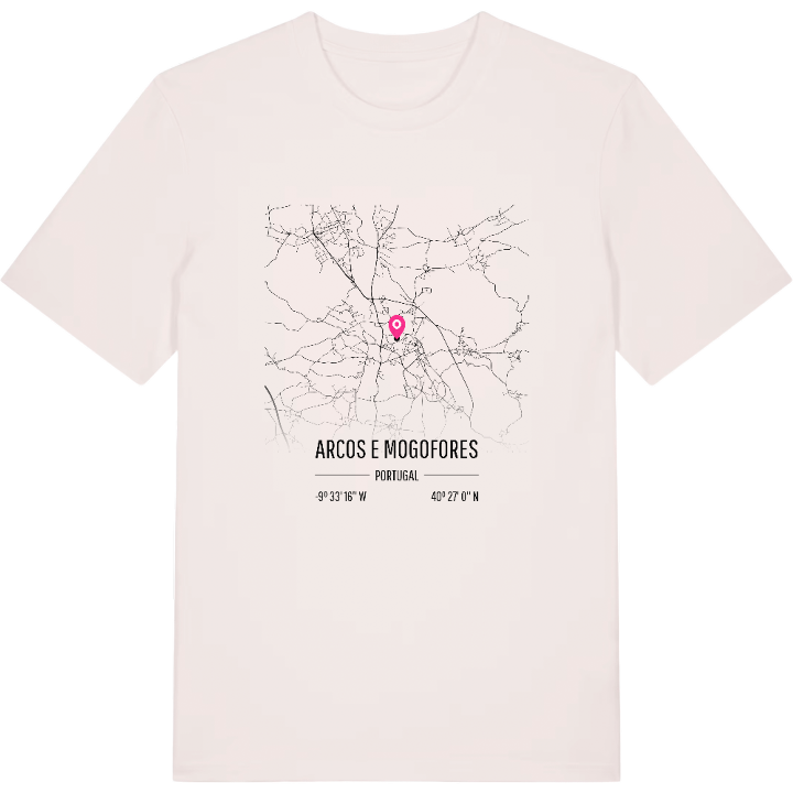 Arcos e Mogofores karta t-shirt – t-shirt från PinShirt