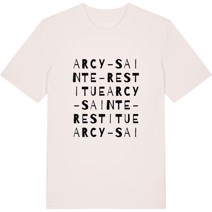 Arcy-Sainte-Restitue ordlek t-shirt – t-shirt från PinShirt