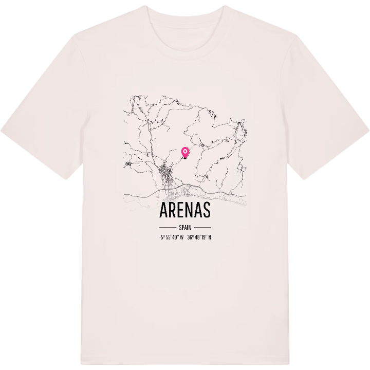 Arenas karta t-shirt – t-shirt från PinShirt