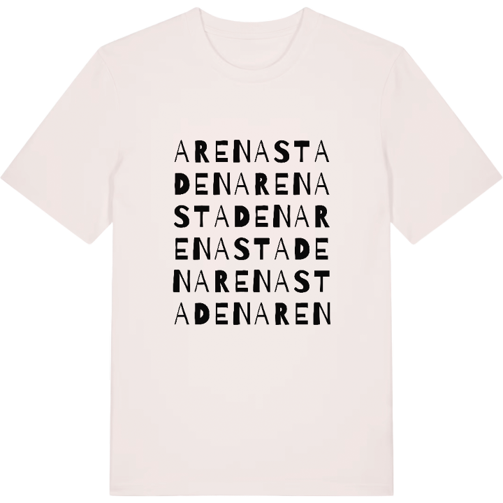Arenastaden ordlek t-shirt – t-shirt från PinShirt