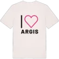 Jag älskar Argis t-shirt stort tryck
