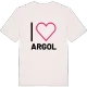 Jag älskar Argol t-shirt stort tryck