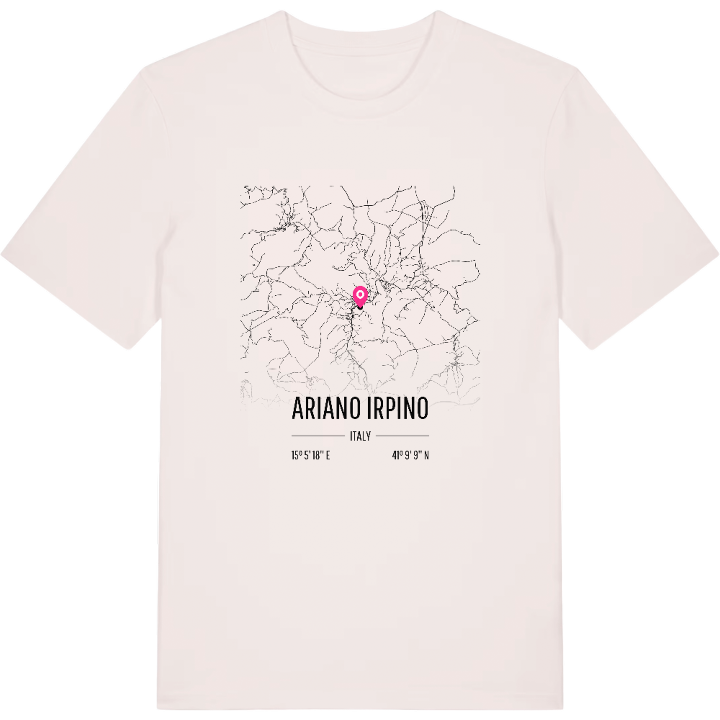 Ariano Irpino karta t-shirt – t-shirt från PinShirt