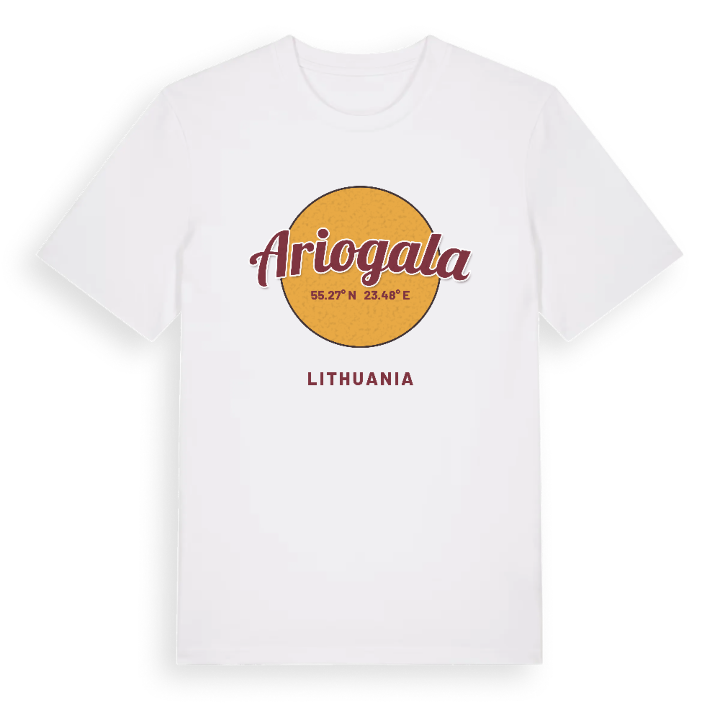 Ariogala cirkel t-shirt – t-shirt från PinShirt