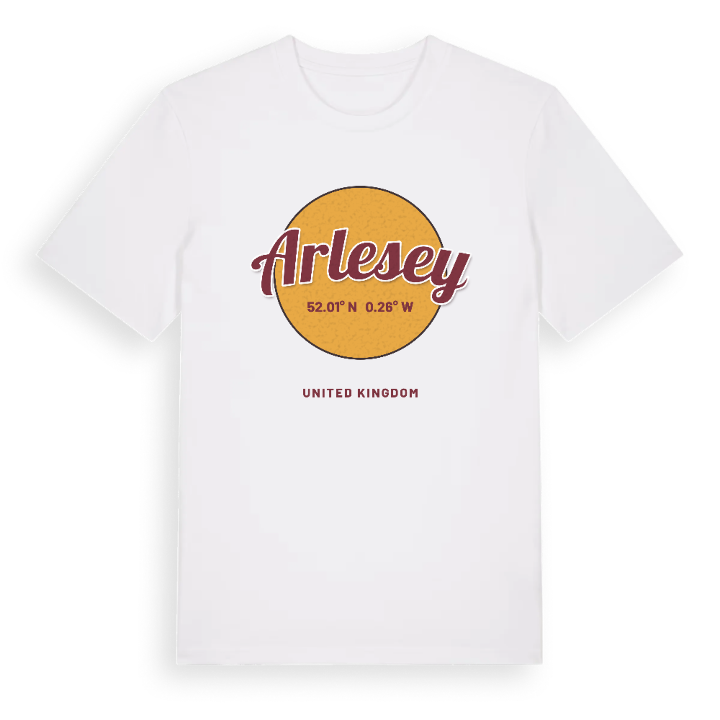 Arlesey cirkel t-shirt – t-shirt från PinShirt