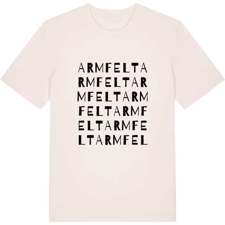 Armfelt ordlek t-shirt – t-shirt från PinShirt