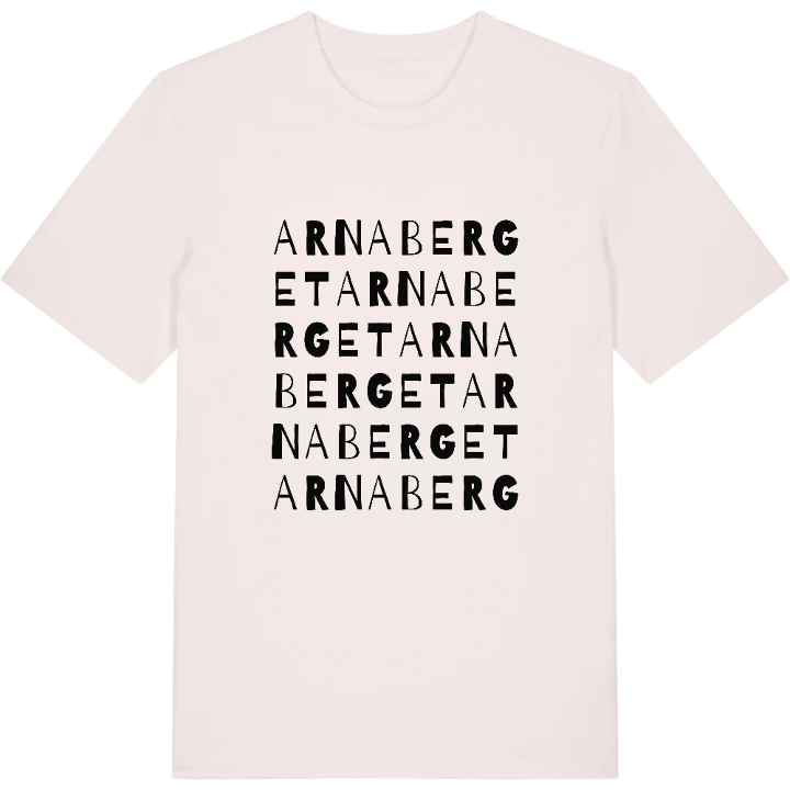 Arnaberget ordlek t-shirt – t-shirt från PinShirt