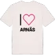 Jag älskar Arnäs t-shirt stort tryck