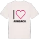 Jag älskar Arnbach t-shirt stort tryck