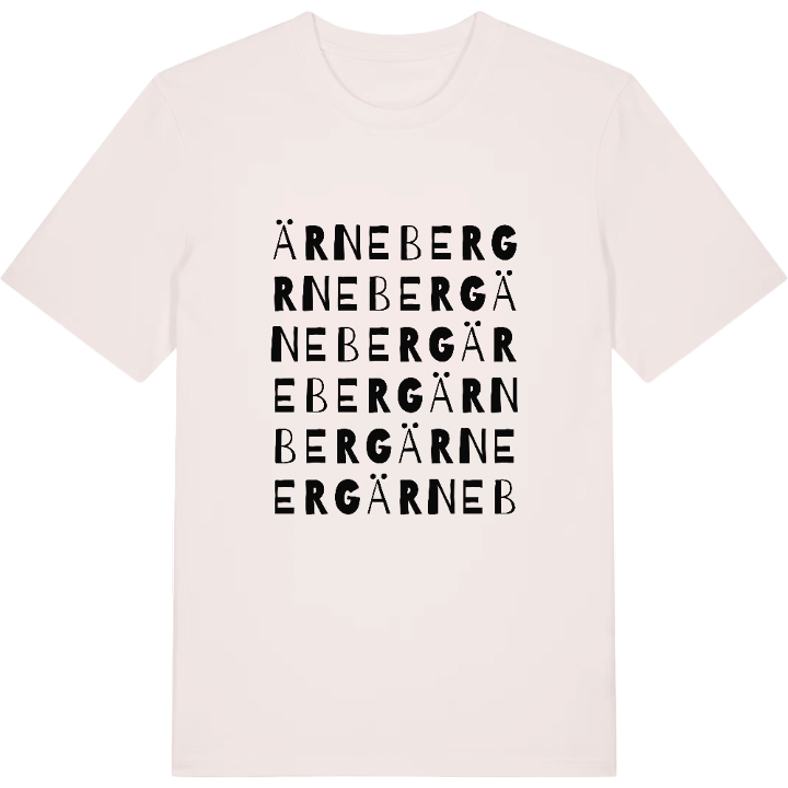 Ärneberg ordlek t-shirt – t-shirt från PinShirt