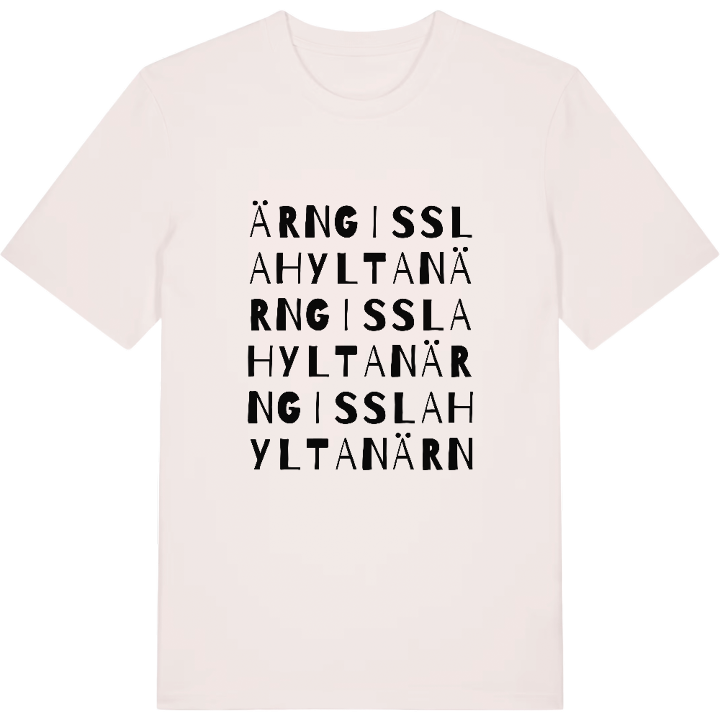 Ärngisslahyltan ordlek t-shirt – t-shirt från PinShirt