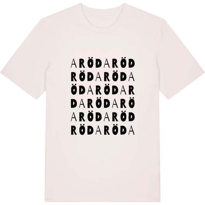 Aröd ordlek t-shirt – t-shirt från PinShirt
