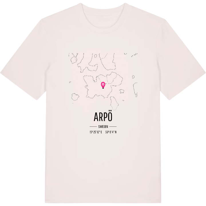 Arpö karta t-shirt – t-shirt från PinShirt