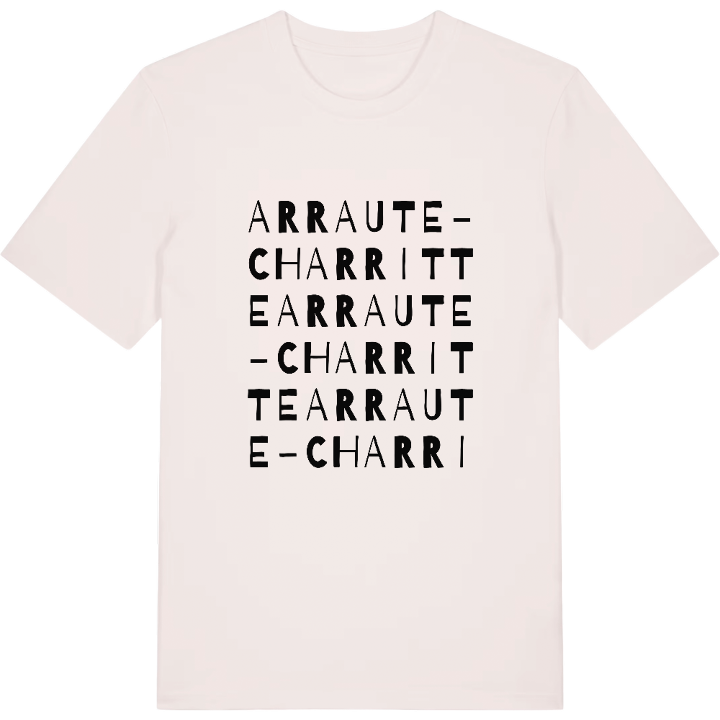 Arraute-Charritte ordlek t-shirt – t-shirt från PinShirt