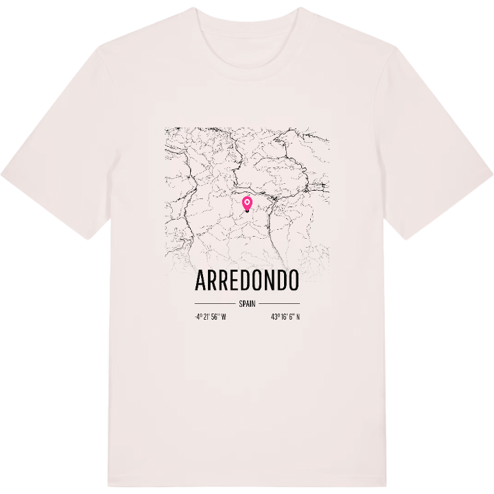Arredondo karta t-shirt – t-shirt från PinShirt