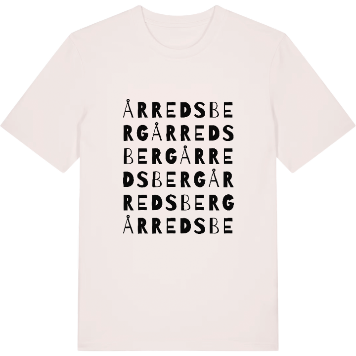 Årredsberg ordlek t-shirt – t-shirt från PinShirt