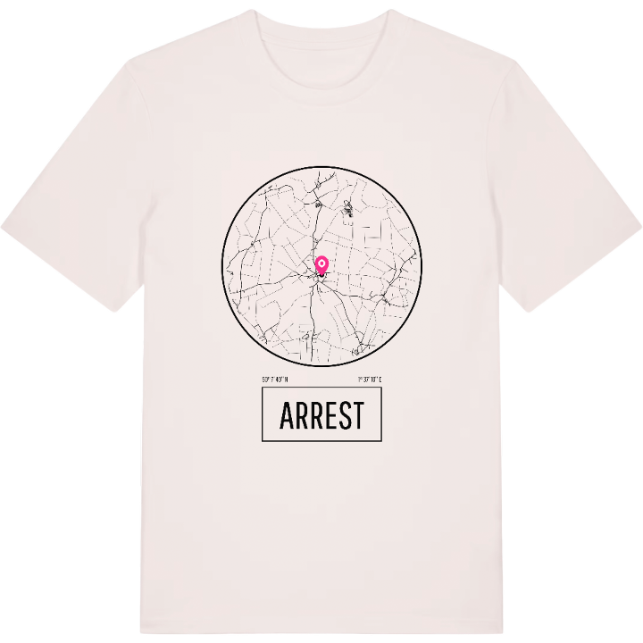 Arrest t-shirt – t-shirt från PinShirt