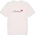 Årröd hjärta t-shirt