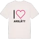 Jag älskar Arslätt t-shirt stort tryck