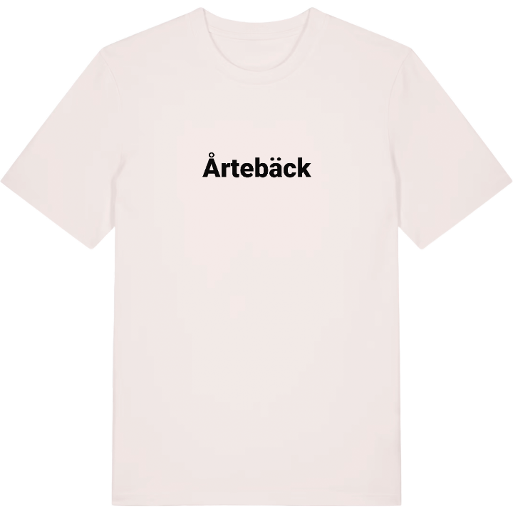 Årtebäck fetstil t-shirt – t-shirt från PinShirt