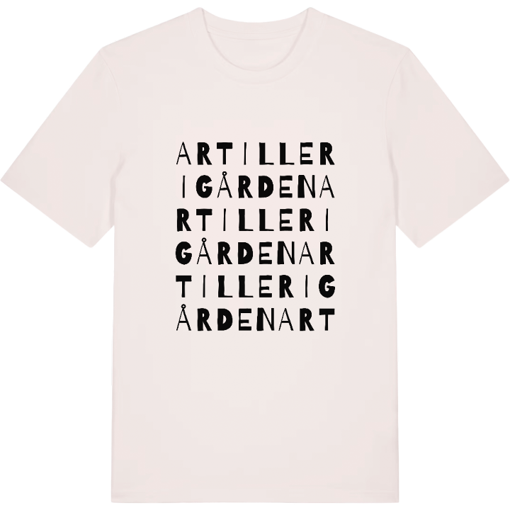 Artillerigården ordlek t-shirt – t-shirt från PinShirt