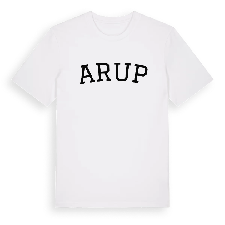 Arup böjd t-shirt – t-shirt från PinShirt