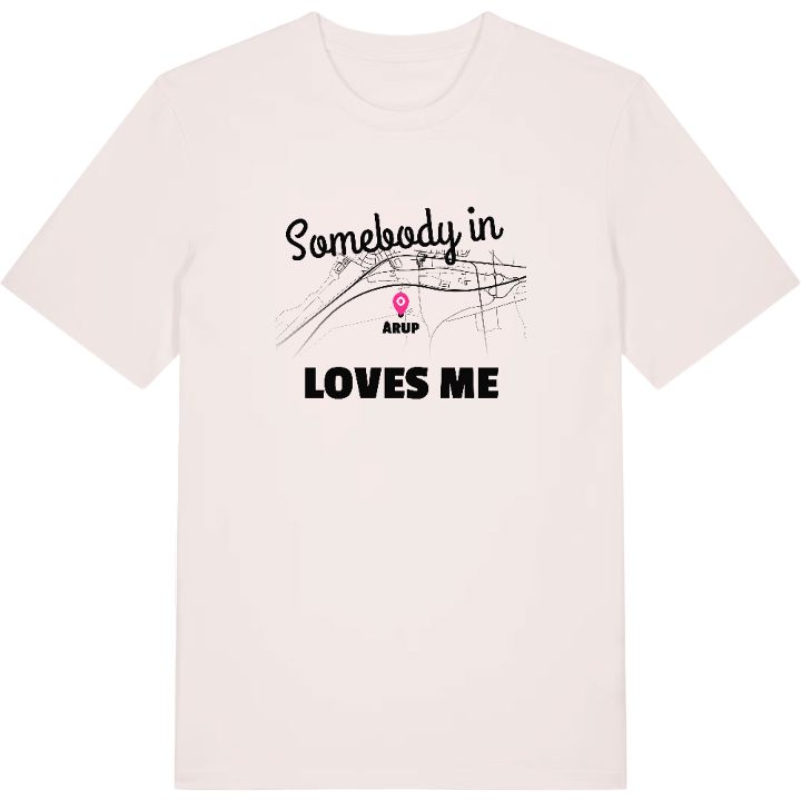 Någon i Årup älskar mig t-shirt – t-shirt från PinShirt