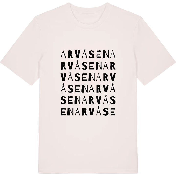 Arvåsen ordlek t-shirt – t-shirt från PinShirt