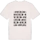 Arvered ordlek t-shirt