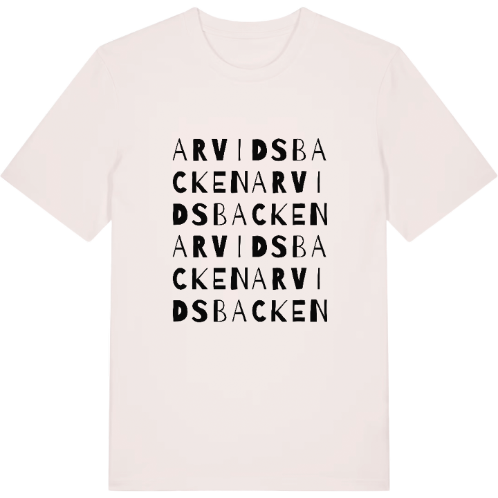 Arvidsbacken ordlek t-shirt – t-shirt från PinShirt