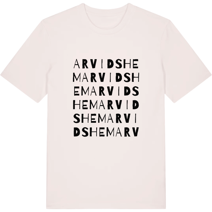 Arvidshem ordlek t-shirt – t-shirt från PinShirt