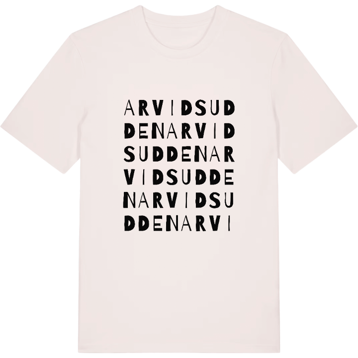 Arvidsudden ordlek t-shirt – t-shirt från PinShirt