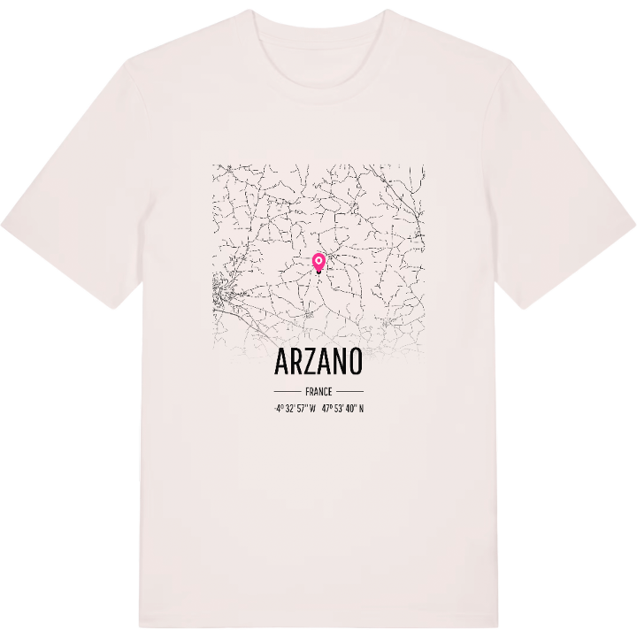 Arzano karta t-shirt – t-shirt från PinShirt