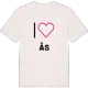 Jag älskar Ås t-shirt stort tryck