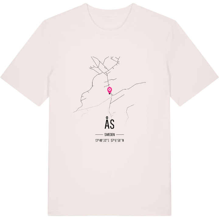Ås karta t-shirt – t-shirt från PinShirt