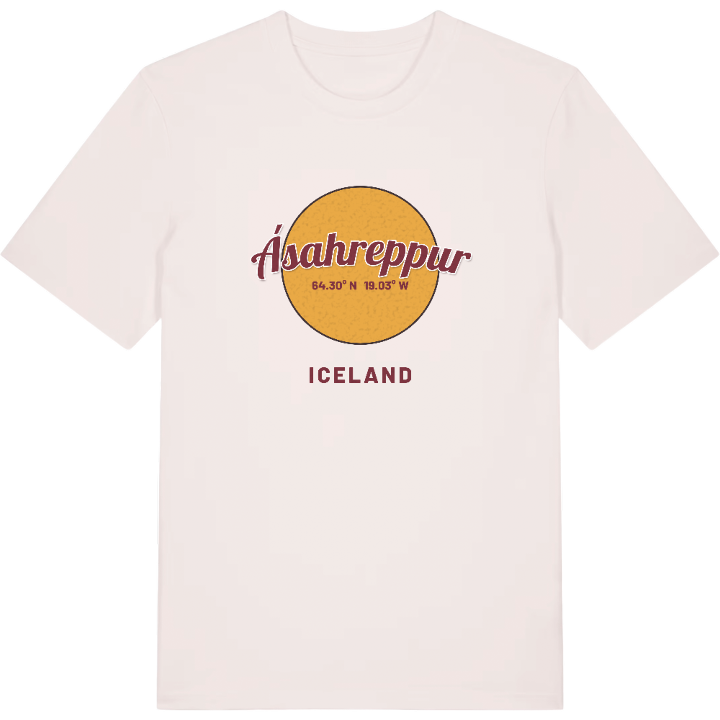 Ásahreppur cirkel t-shirt – t-shirt från PinShirt