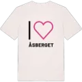 Jag älskar Åsberget t-shirt stort tryck