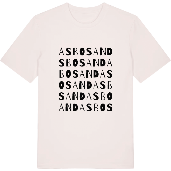 Asbosand ordlek t-shirt – t-shirt från PinShirt