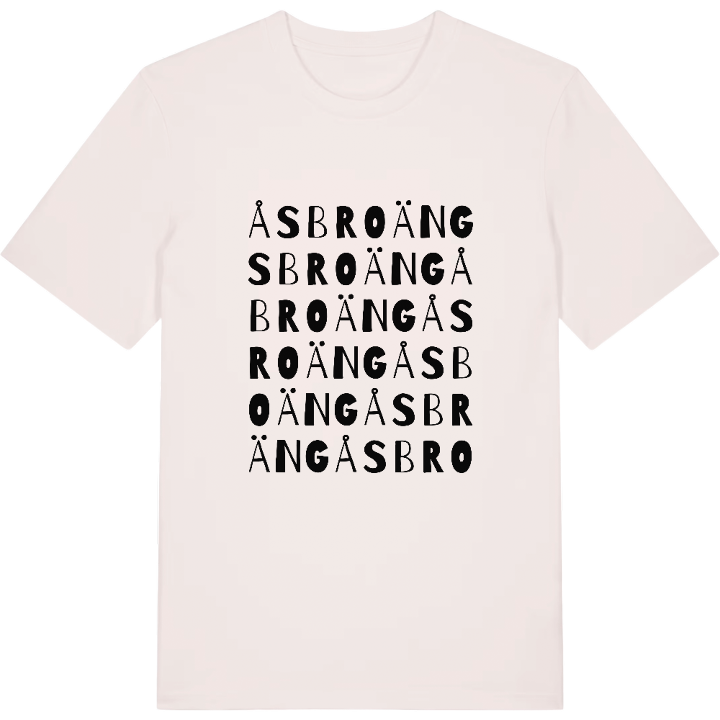 Åsbroäng ordlek t-shirt – t-shirt från PinShirt