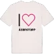 Jag älskar Åsbrotorp t-shirt stort tryck