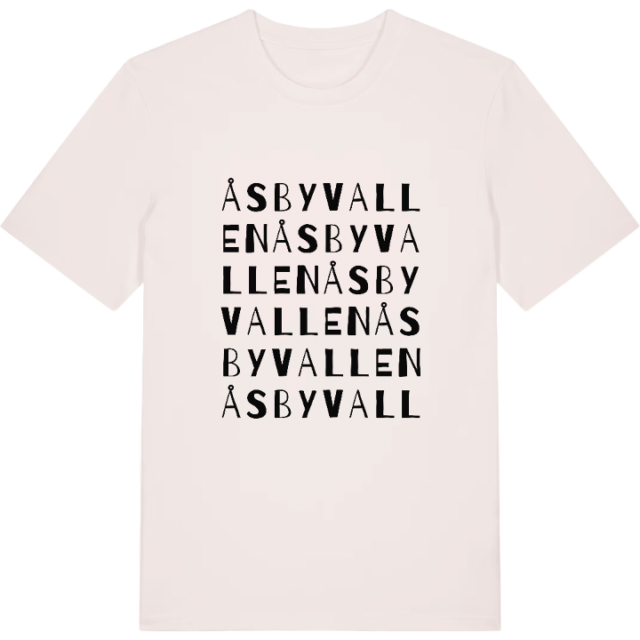 Åsbyvallen ordlek t-shirt – t-shirt från PinShirt