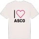 Jag älskar Asco t-shirt stort tryck