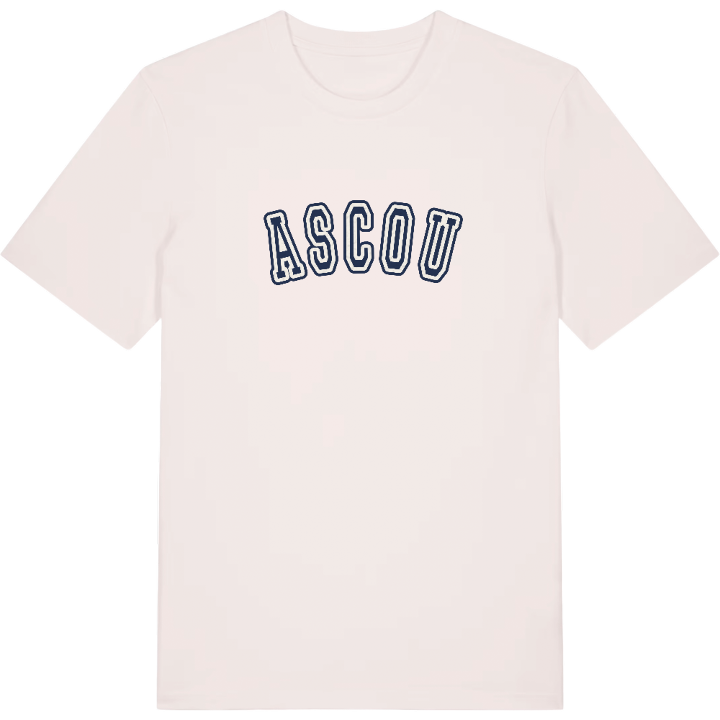 Ascou college t-shirt – t-shirt från PinShirt