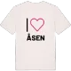 Jag älskar Åsen t-shirt stort tryck