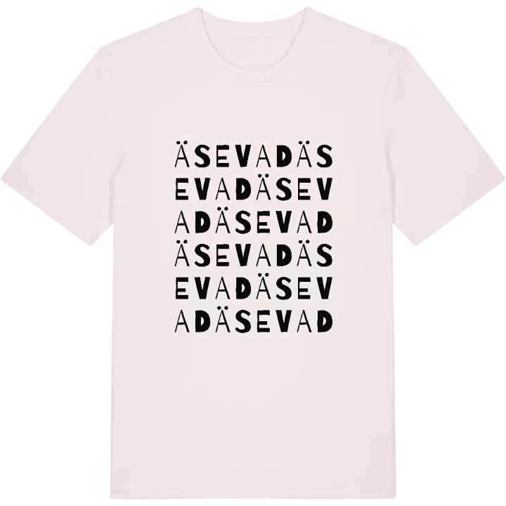 Äsevad ordlek t-shirt – t-shirt från PinShirt