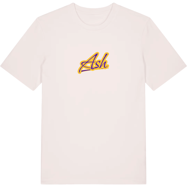 Ash baseball t-shirt – t-shirt från PinShirt