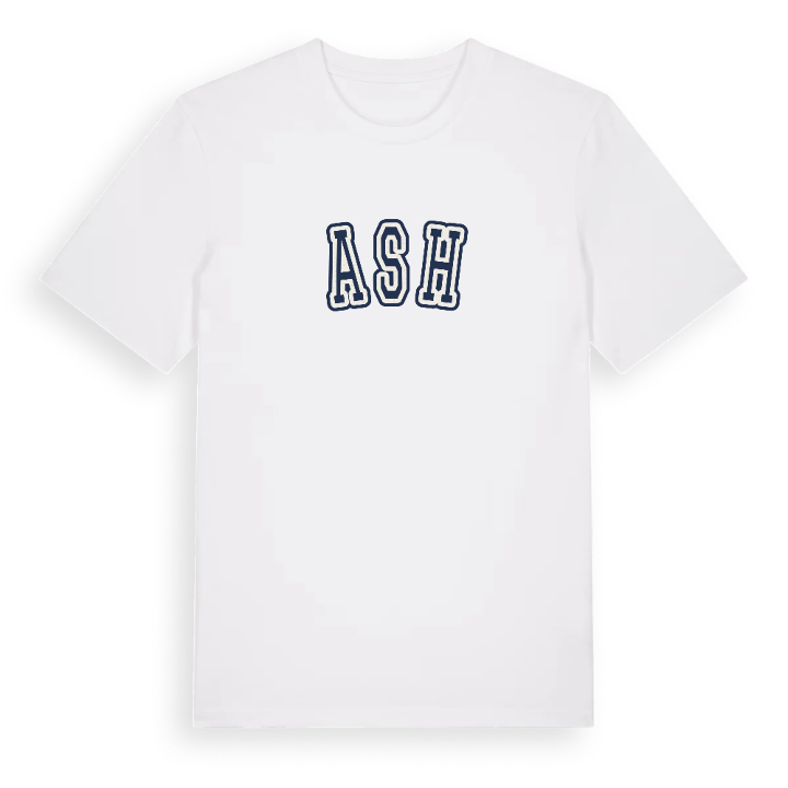 Ash college t-shirt – t-shirt från PinShirt